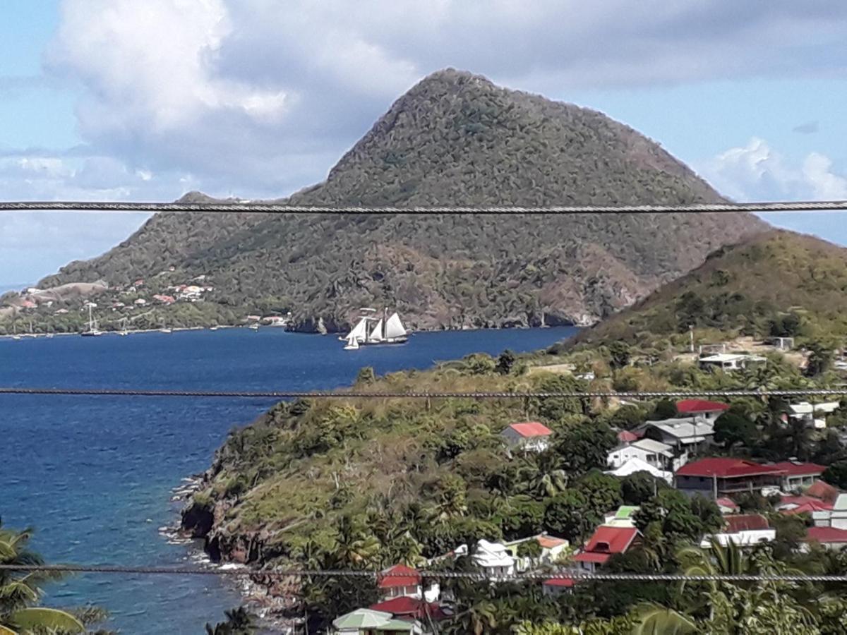 Ti Kaz Anoli Vue Epoustouflante Sur La Baie Villa Terre-de-Bas Eksteriør billede