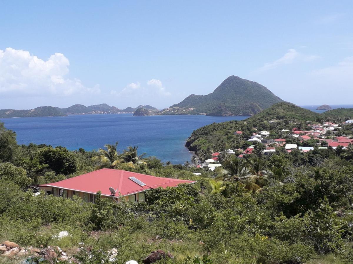 Ti Kaz Anoli Vue Epoustouflante Sur La Baie Villa Terre-de-Bas Eksteriør billede