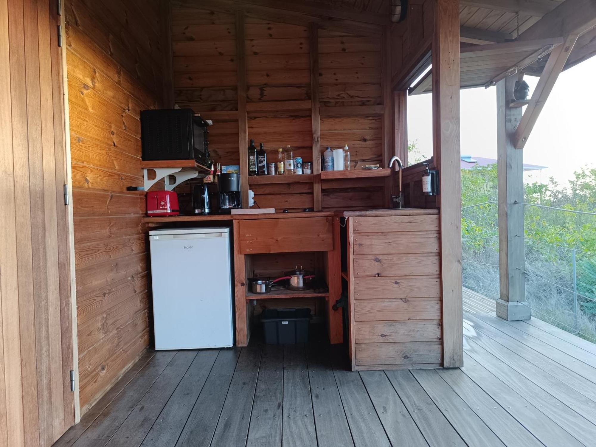 Ti Kaz Anoli Vue Epoustouflante Sur La Baie Villa Terre-de-Bas Eksteriør billede