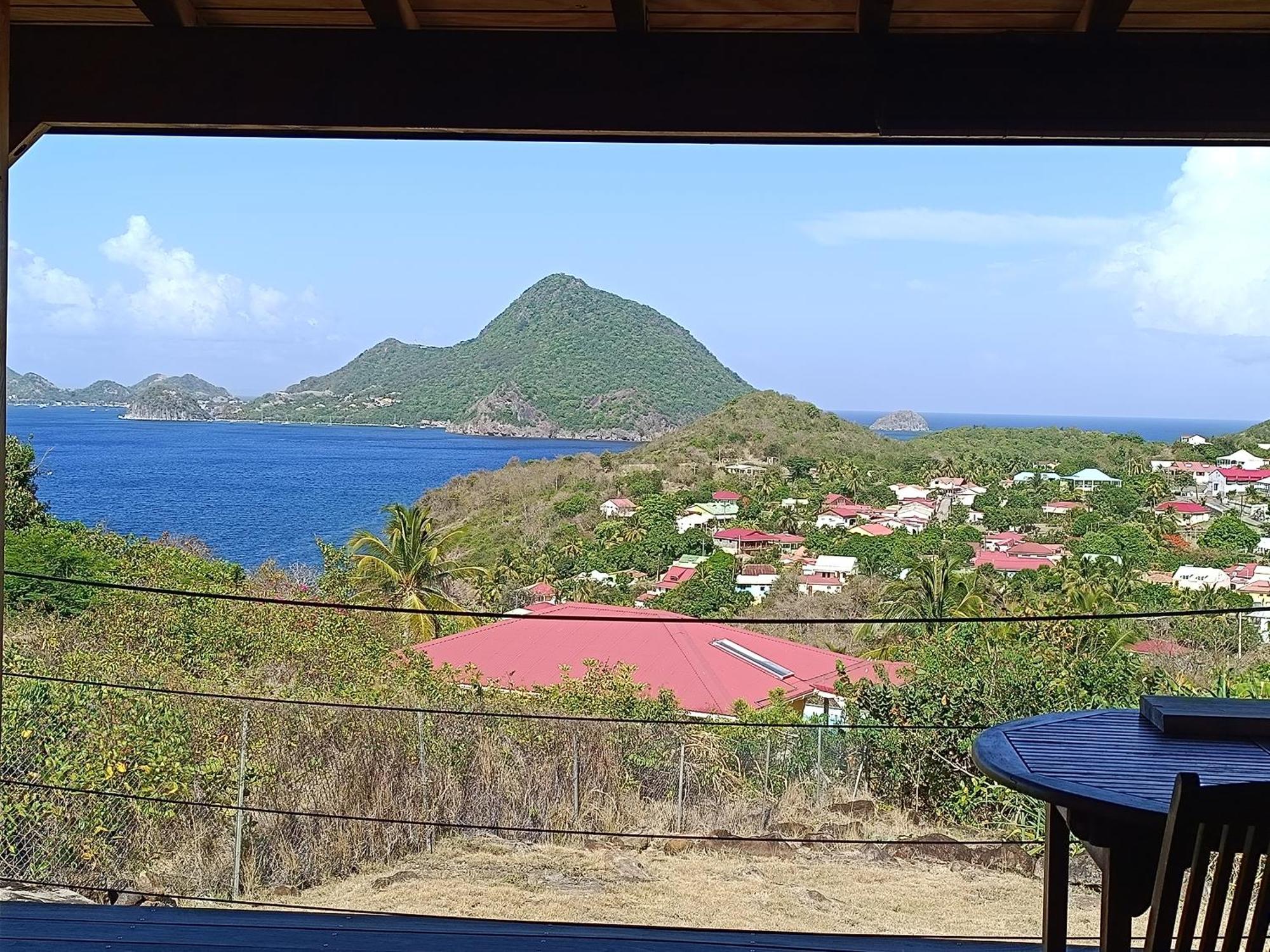 Ti Kaz Anoli Vue Epoustouflante Sur La Baie Villa Terre-de-Bas Eksteriør billede